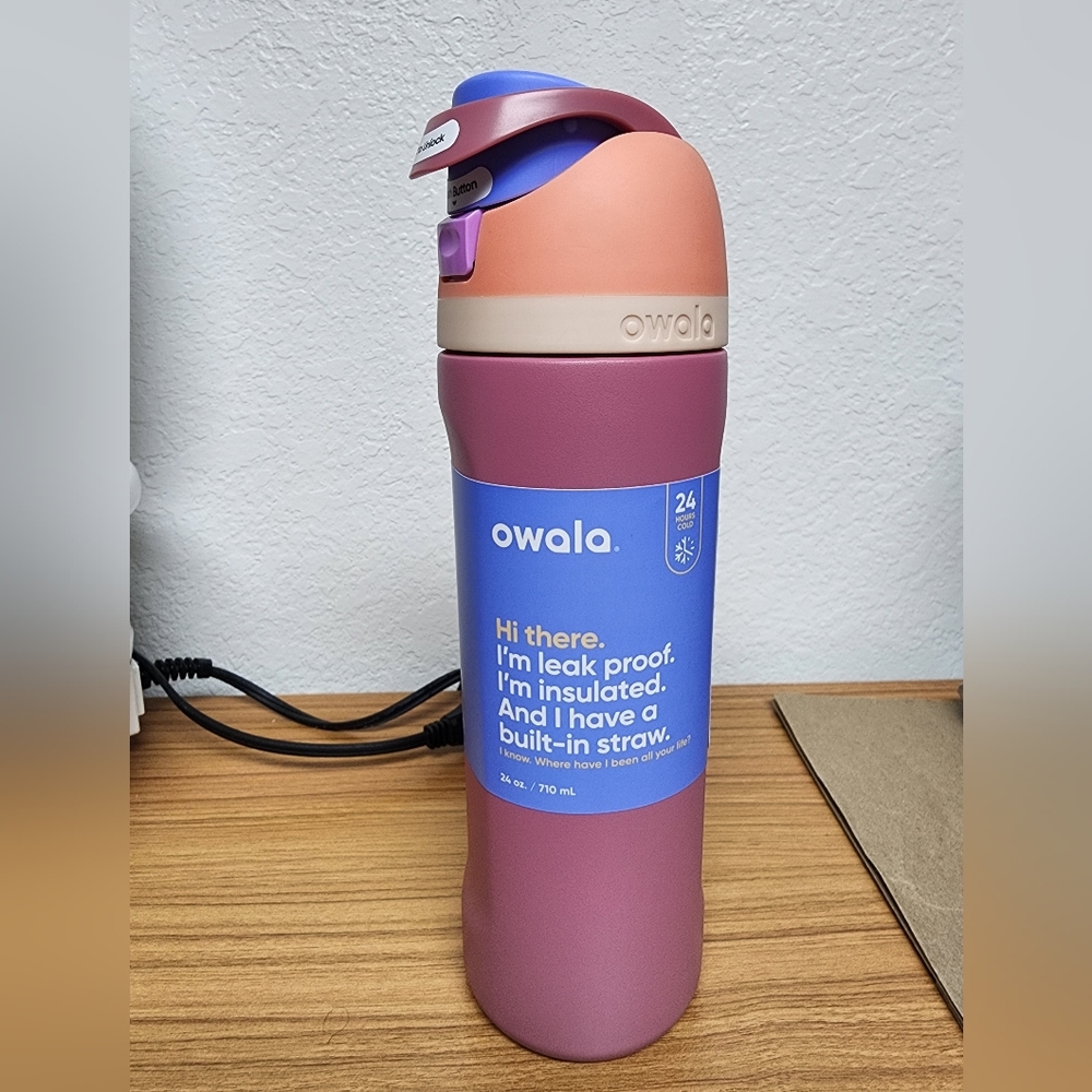 Owala Yoga Rose 24oz FreeSip